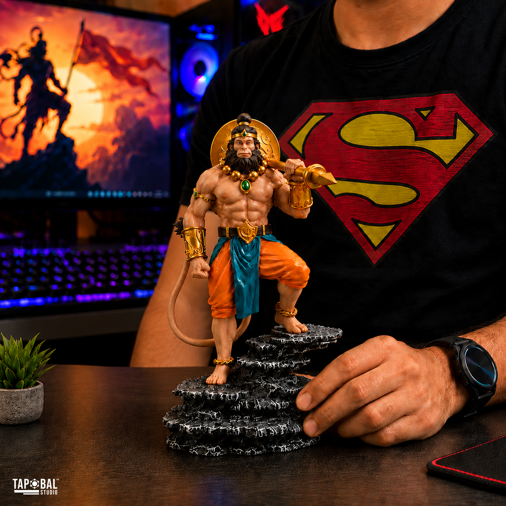 Shri Hanuman Premium Decorative Statue